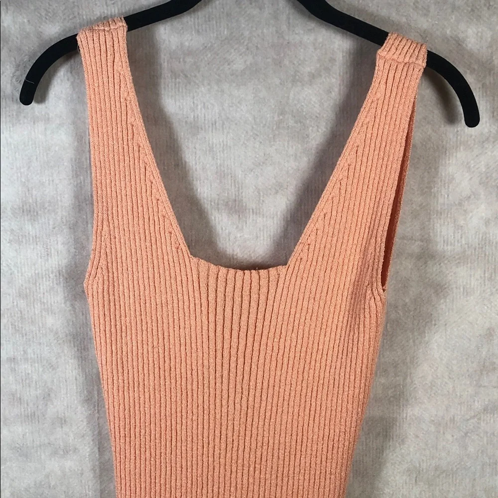 Anthropologie Amadi knit‎ midi dress with open twist back